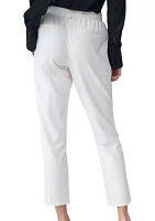 Women's Pleat Front Capri Pants