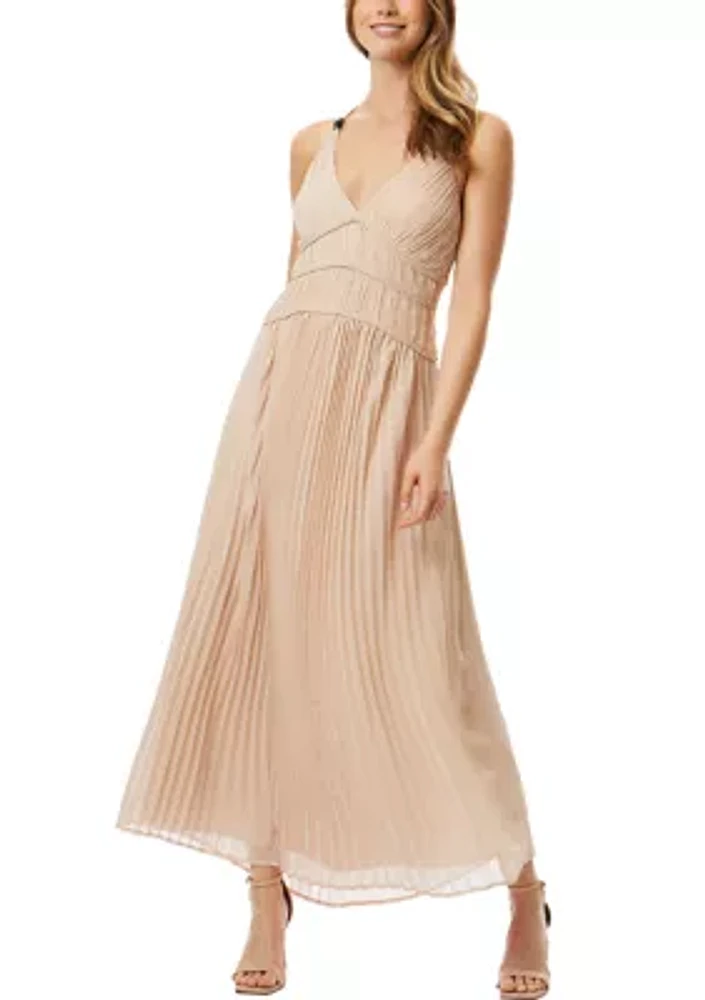 Women's Cami Pleated Midi Dress