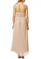 Women's Cami Pleated Midi Dress