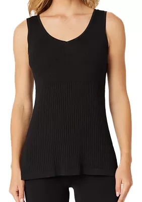 Women's Variegated Ribbed Knit Tank Top