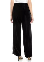 Women's Luxe Stretch Velvet Pants