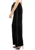 Women's Luxe Stretch Velvet Pants