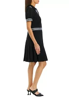 Women's Short Sleeve Wrap Dress