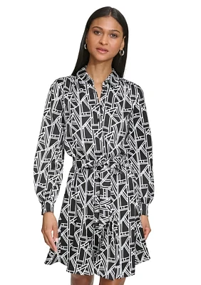 Women's Printed Shirtdress