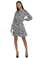 Women's Printed Shirtdress