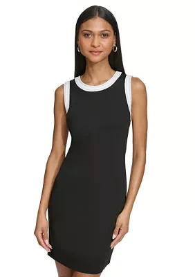 Women's Sleeveless Jersey Dress