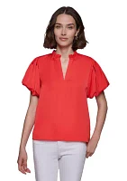 Women's Puff Sleeve Blouse