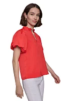 Women's Puff Sleeve Blouse