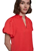 Women's Puff Sleeve Blouse