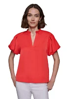 Women's Puff Sleeve Blouse