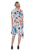 Women's Printed Shirtdress