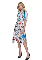 Women's Printed Shirtdress