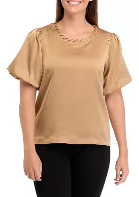 Women's Puff Sleeve Blouse