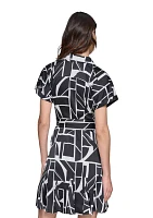 Women's Printed Shirtdress