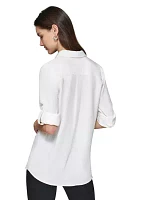 Women's Paris Shop Button Down Shirt