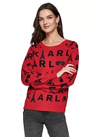 Women's Karl Logo Sweater