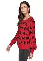 Women's Karl Logo Sweater