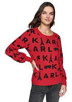 Women's Karl Logo Sweater