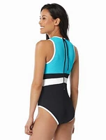 Beach House Sport Aspire Ribbed One Piece Swimsuit