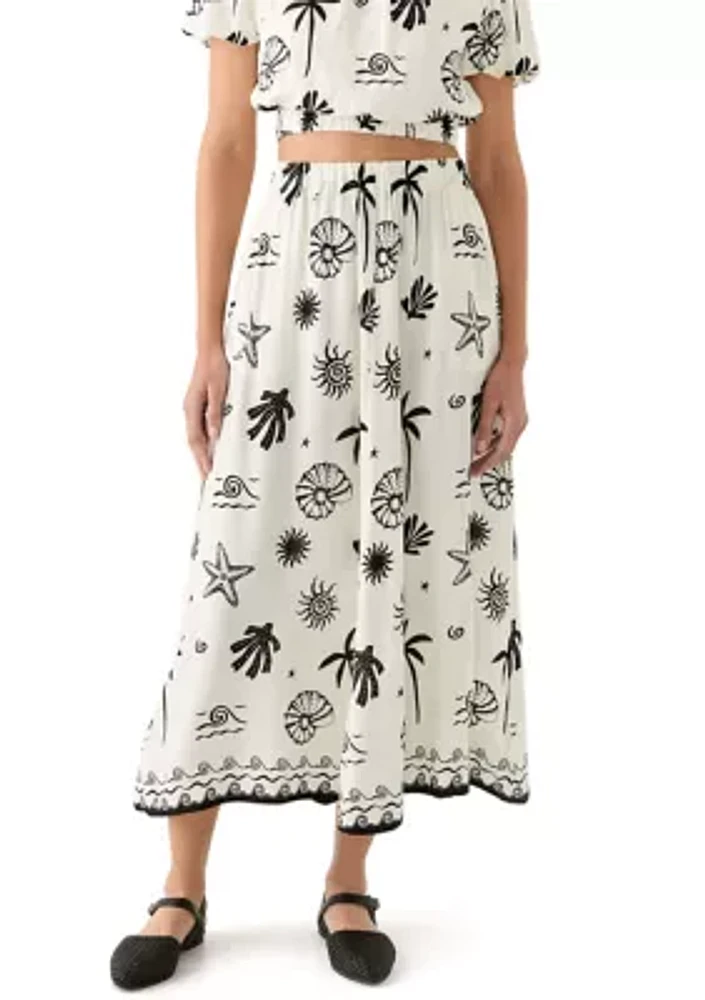 Women's Shell Midi Skirt