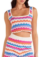 Women's Wilma Pointelle Knit Tank Top