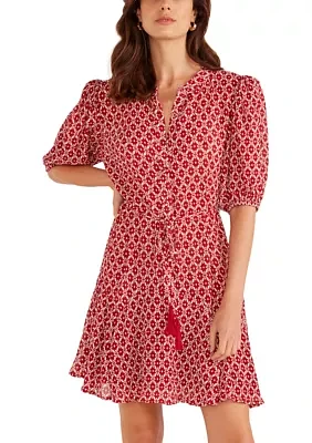 Women's Annie Puff Sleeve Mini Dress