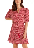 Women's Annie Puff Sleeve Mini Dress