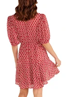 Women's Annie Puff Sleeve Mini Dress