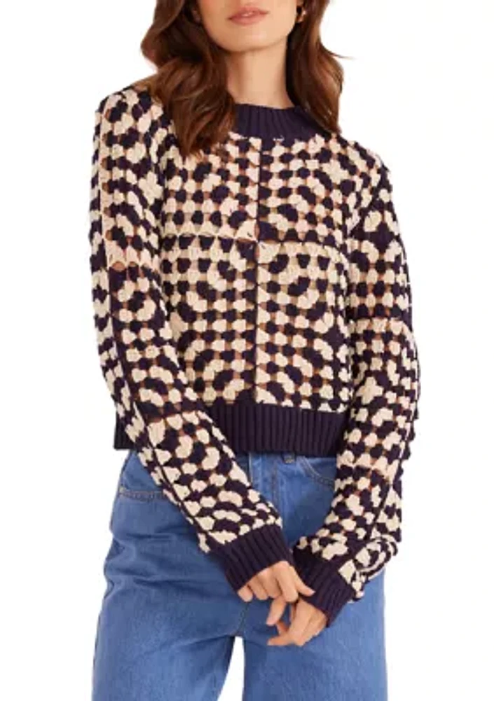 Meyer Crochet Knit Sweater