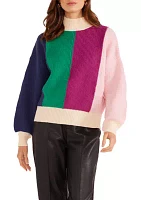 Women's Kelsey Color Block Knit Sweater