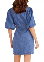 Peyton Denim Midi Dress