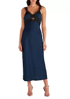 Women's Erin Lace Trim Midi Dress