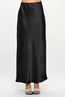 SATIN MAXI SKIRT