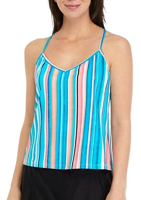 Seaside Shore Centered Tankini Swim Top