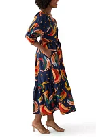 Women's Rhea Printed Tie Waist Dress