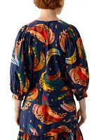 Women's Trish Printed Woven Top