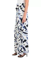 Women's Printed Wide Leg Pants