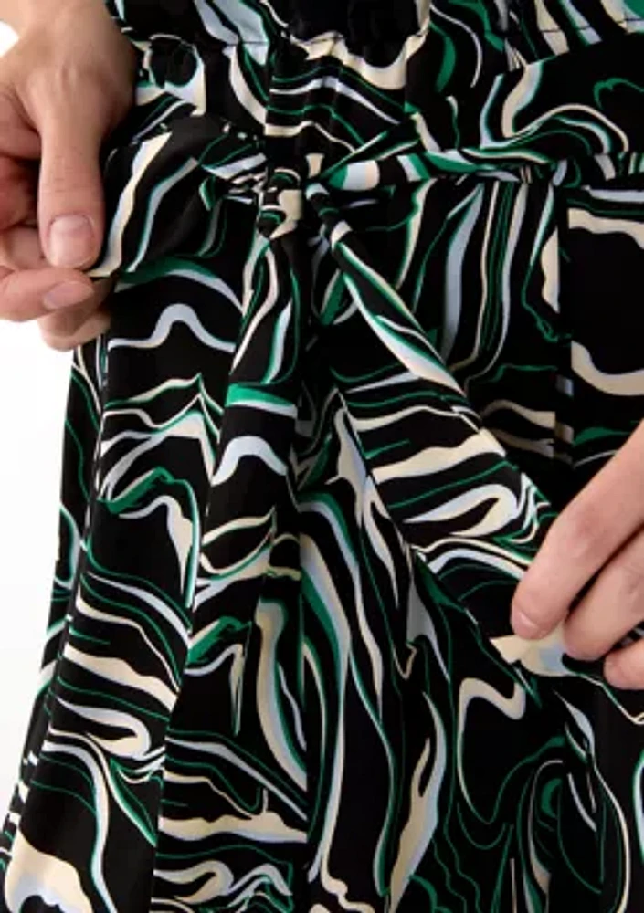 Women's Printed Wide Leg Pants