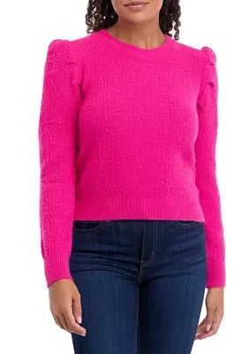 Women's Puff Sleeve Sweater