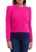 Women's Puff Sleeve Sweater