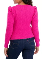 Women's Puff Sleeve Sweater