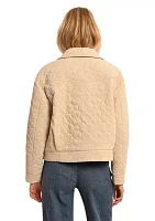 Women's Floral Stitch Jacket