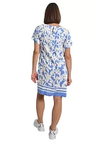 Women's Printed Shift Dress