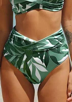 Crossover High Rise Palm Swim Brief