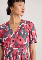 Women's Birch Leaf Printed Dress