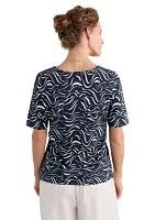 Women's Poisson Jersey Top