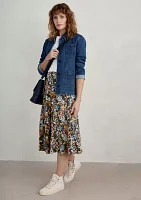 Women's Orchard Printed Jersey Skirt