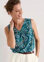 Women's Achilla Printed V-Neck Top