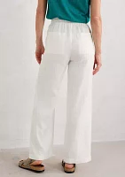 Tide Flow Wide Leg Linen Trousers