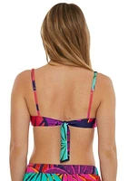 Wailea Palm U-Wire Bra Swim Top